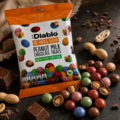 Orzeszki w Mlecznej Czekoladzie 40g – Diablo