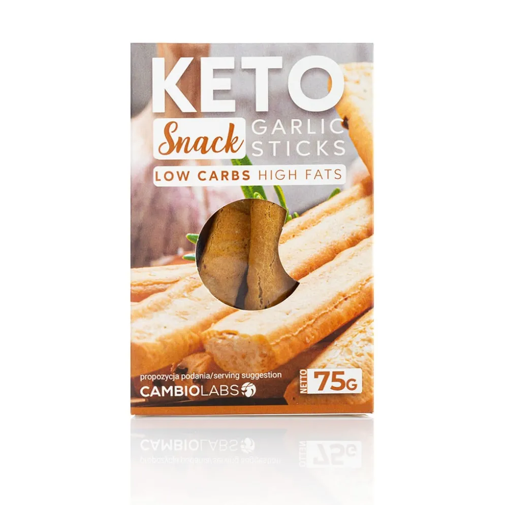 Paluszki Keto – Czosnkowe 75g – CambioLabs