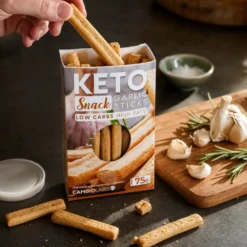 Paluszki Keto – Czosnkowe 75g – CambioLabs