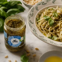 Pesto Bazyliowe BIO Wegańskie z Tofu 130g – Alce Nero