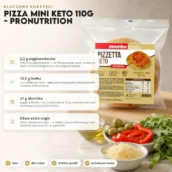 Pizza Mini Keto 110g – Pronutrition