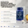 Probiotyki Enhanced Super Digestive Enzymes & Probiotics 60 kaps – Life Extension