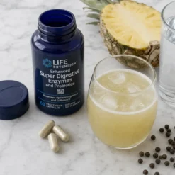 Probiotyki Enhanced Super Digestive Enzymes & Probiotics 60 kaps – Life Extension