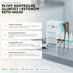 Płyny kontrolne glukozy i ketonów KETO-MOJO