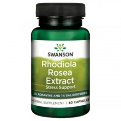 Różeniec Górski – Rhodiola Rosa Extract 60 kaps – Swanson