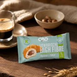 Rogalik Niskowęglowodanowy Lowbrioche z Kremem Kakaowym 55g – CiaoCarb