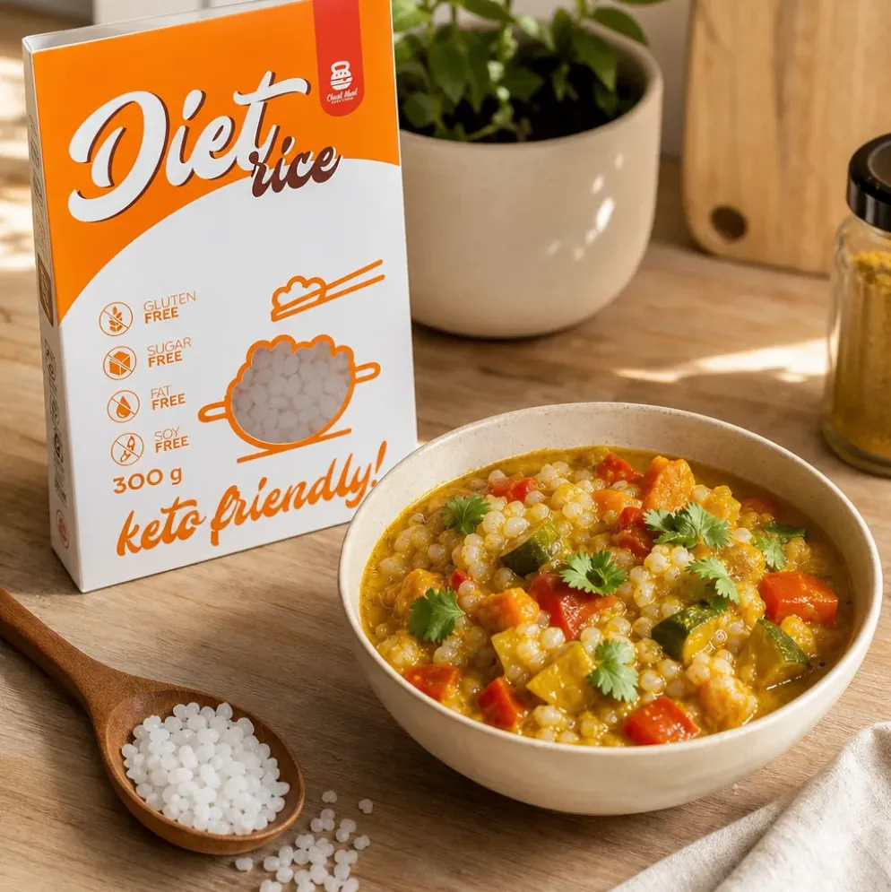 Ryż Keto Konjac 300g – Cheat Meal