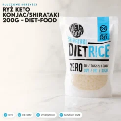 Ryż Keto Konjac/Shirataki 200g – Diet-Food