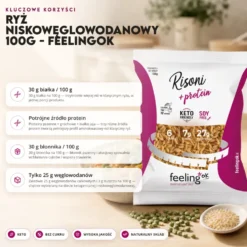 Ryż niskowęglowodanowy 100g – FeelingOK