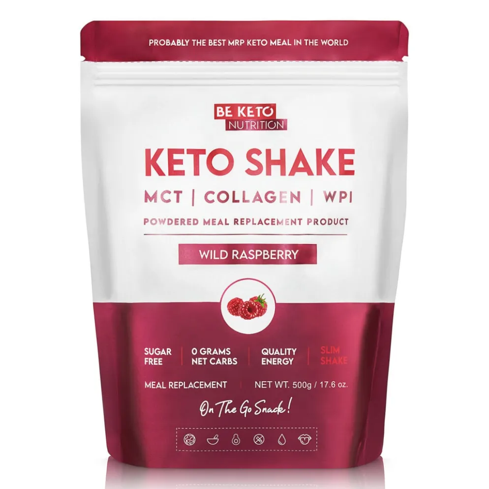 Shake Keto Diet – Dzika Malina 500g – BeKeto