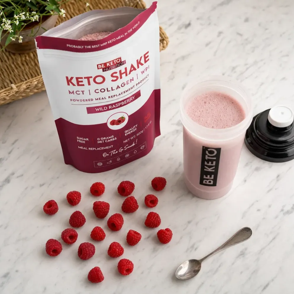 Shake Keto Diet – Dzika Malina 500g – BeKeto