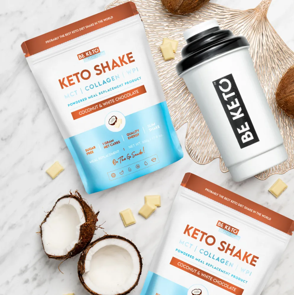 Shake Keto Diet – Kokos & Biała Czekolada 500g – Beketo