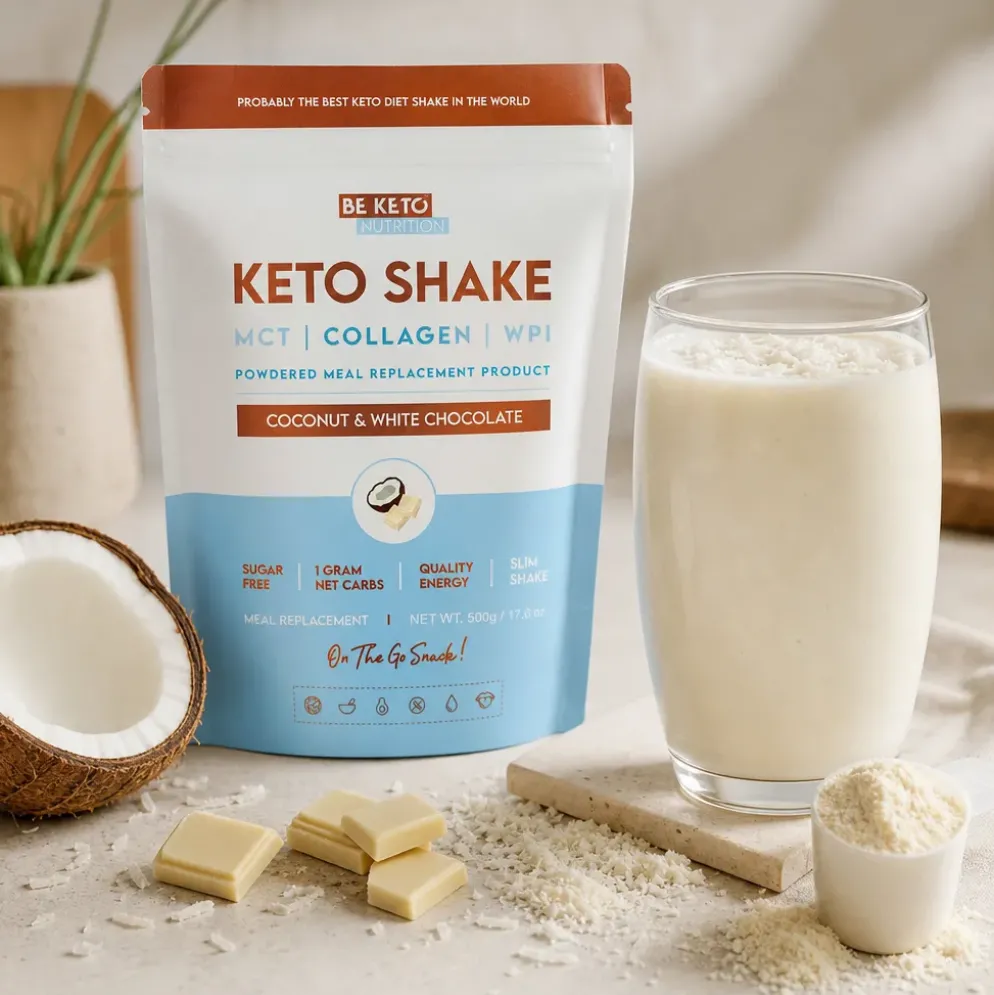 Shake Keto Diet – Kokos & Biała Czekolada 500g – Beketo