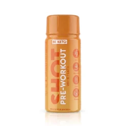 Shot Przedtreningowy – Biała Brzoskwinia 60ml – BeKeto
