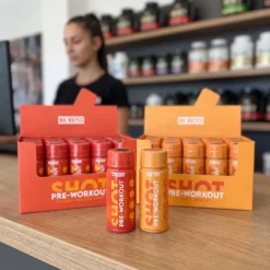 Shot Przedtreningowy – Mango & Marakuja 60ml – BeKeto
