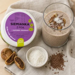 Siemianka z Figą i Mleczkiem Kokosowym 50g – Coco Farm