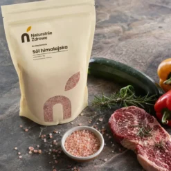 Sól Himalajska Gruboziarnista 1kg – Naturalnie Zdrowe