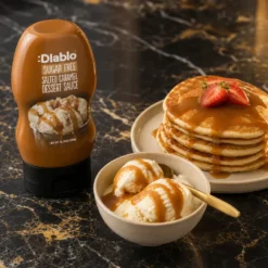 Sos Bez Cukru – Słony Karmel 290ml – Diablo