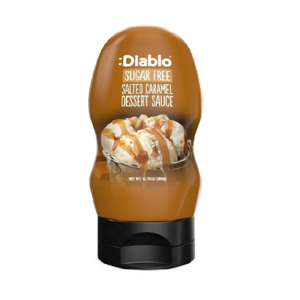 Sos Bez Cukru – Słony Karmel 290ml – Diablo