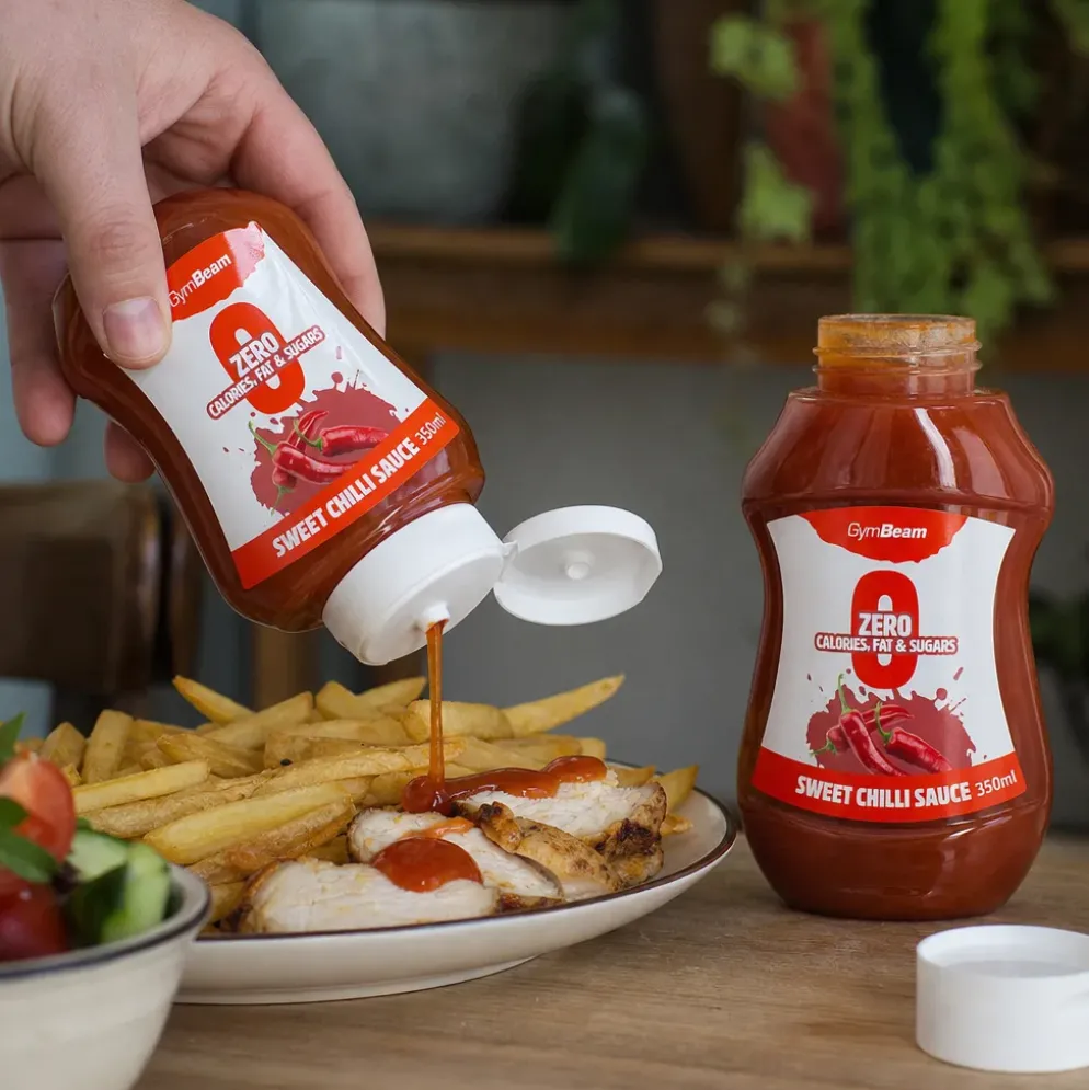 Sos Bez Kalorii – Sweet Chilli 320ml – GymBeam