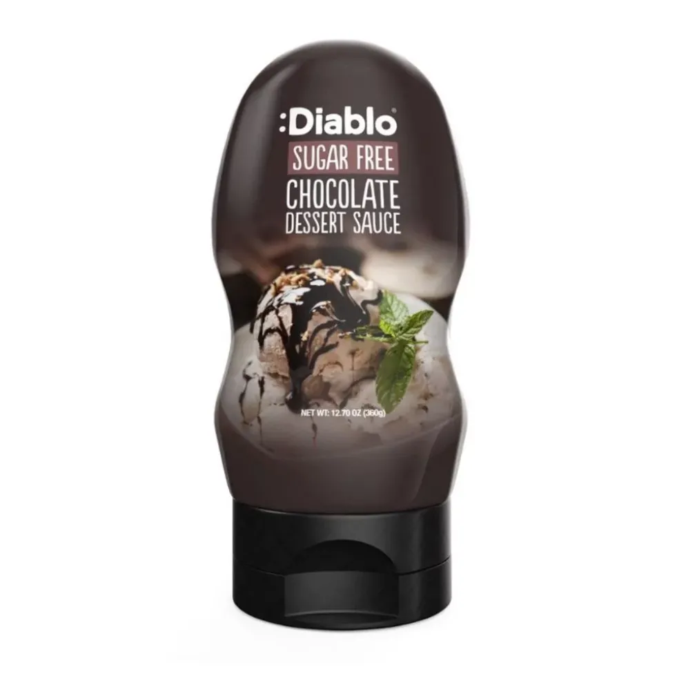 Sos Czekoladowy Bez Cukru 290ml – Diablo