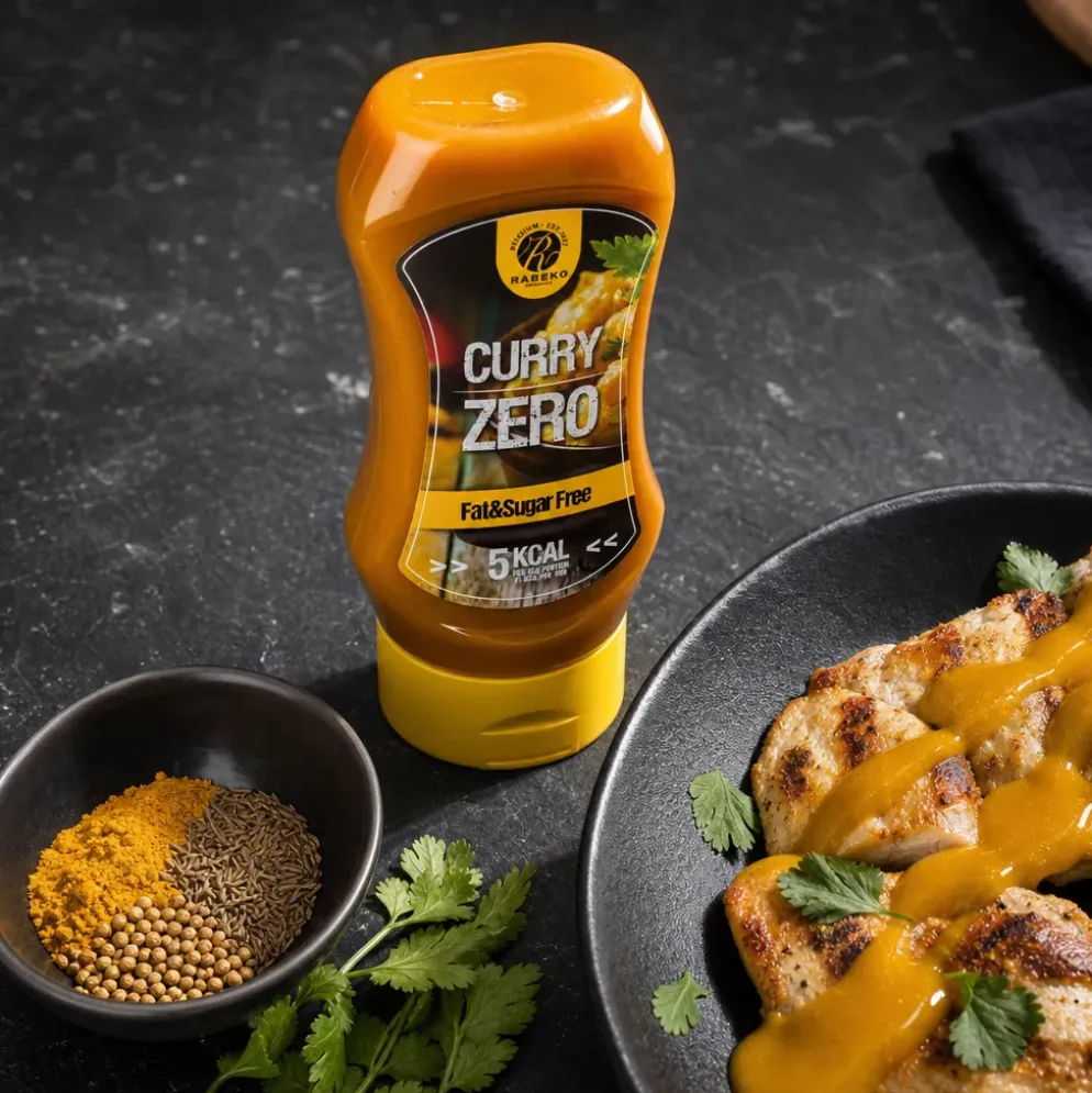 Sos Zero Kalorii – Curry 350ml – Rabeko