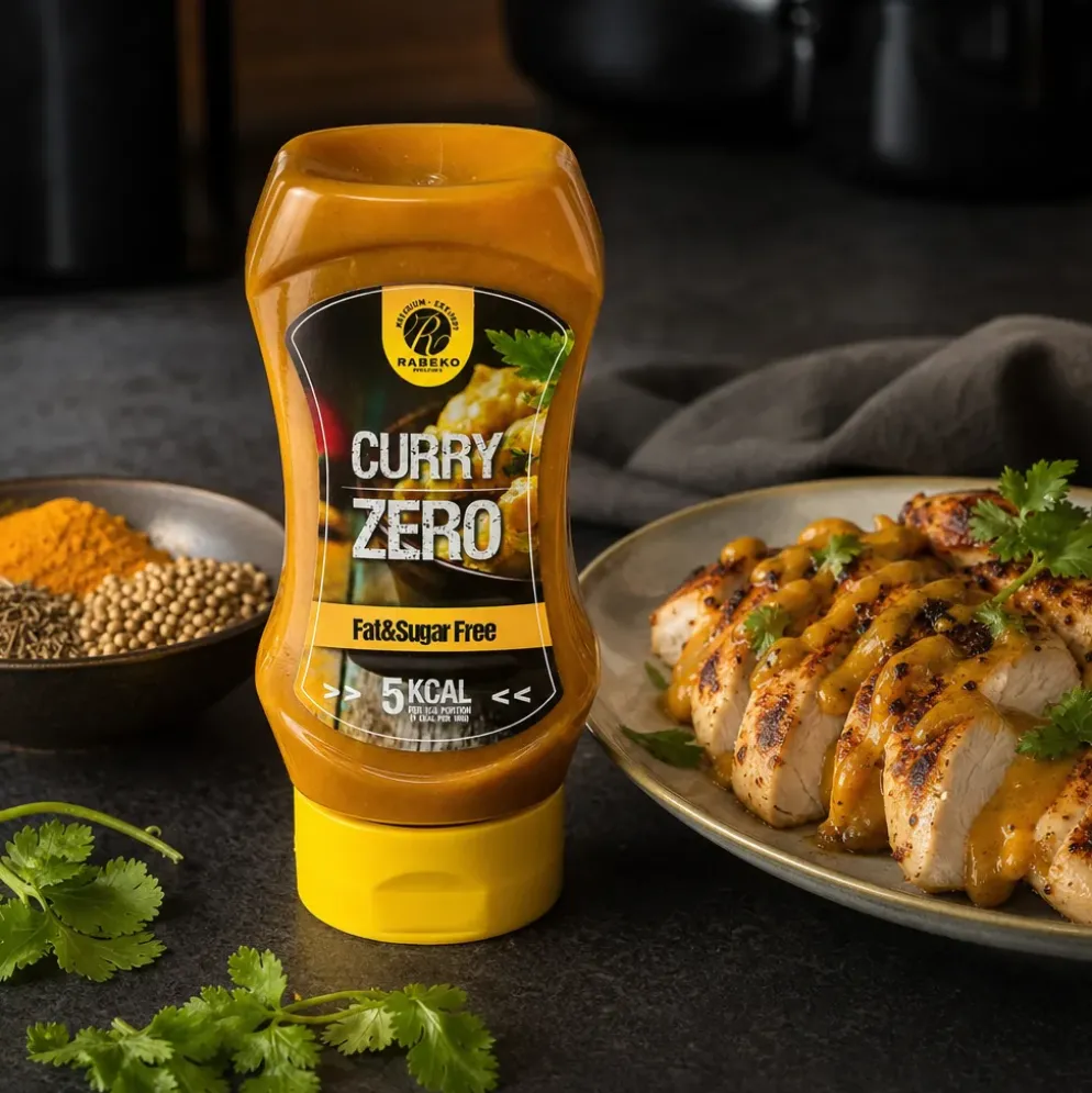 Sos Zero Kalorii – Curry 350ml – Rabeko