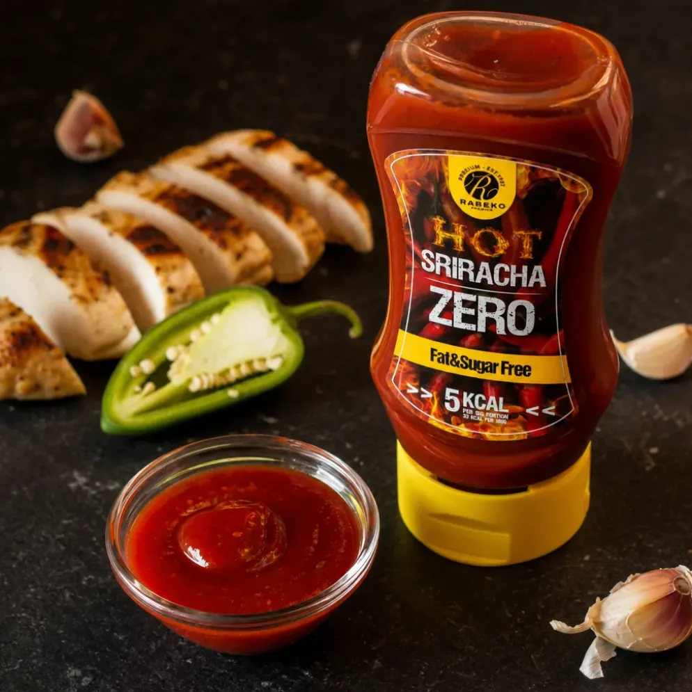 Sos Zero Kalorii Hot – Sriracha 350ml – Rabeko