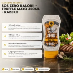 Sos Zero Kalorii – Truffle Mayo 350ml – Rabeko