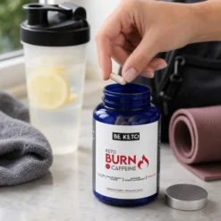 Spalacz Tłuszczu Keto Burn z Kofeiną 180 kaps. – BeKeto