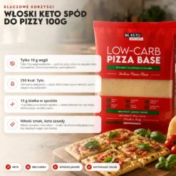 Spód do Pizzy Keto Włoski 100g – BeKeto