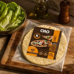 Spód do Pizzy Niskowęglowodanowy Okrągły 150g – CiaoCarb