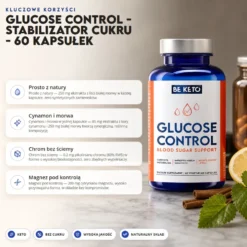 Stabilizator Cukru Glucose Control 60 kaps. – Beketo