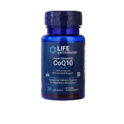 Super Ubiquinol CoQ10 ze Wzmocnionym Wsparciem Mitochondriów 100mg 30 miękkich kapsułek – Life Extension