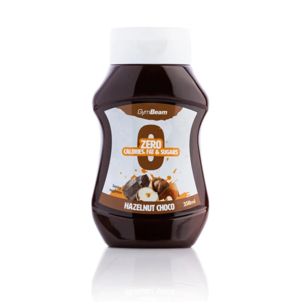 Syrop Bez Kalorii – Czekolada i Orzechy Laskowe 350ml – GymBeam