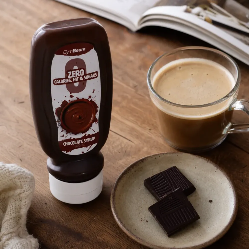 Syrop Bez Kalorii – Czekoladowy 320ml – GymBeam