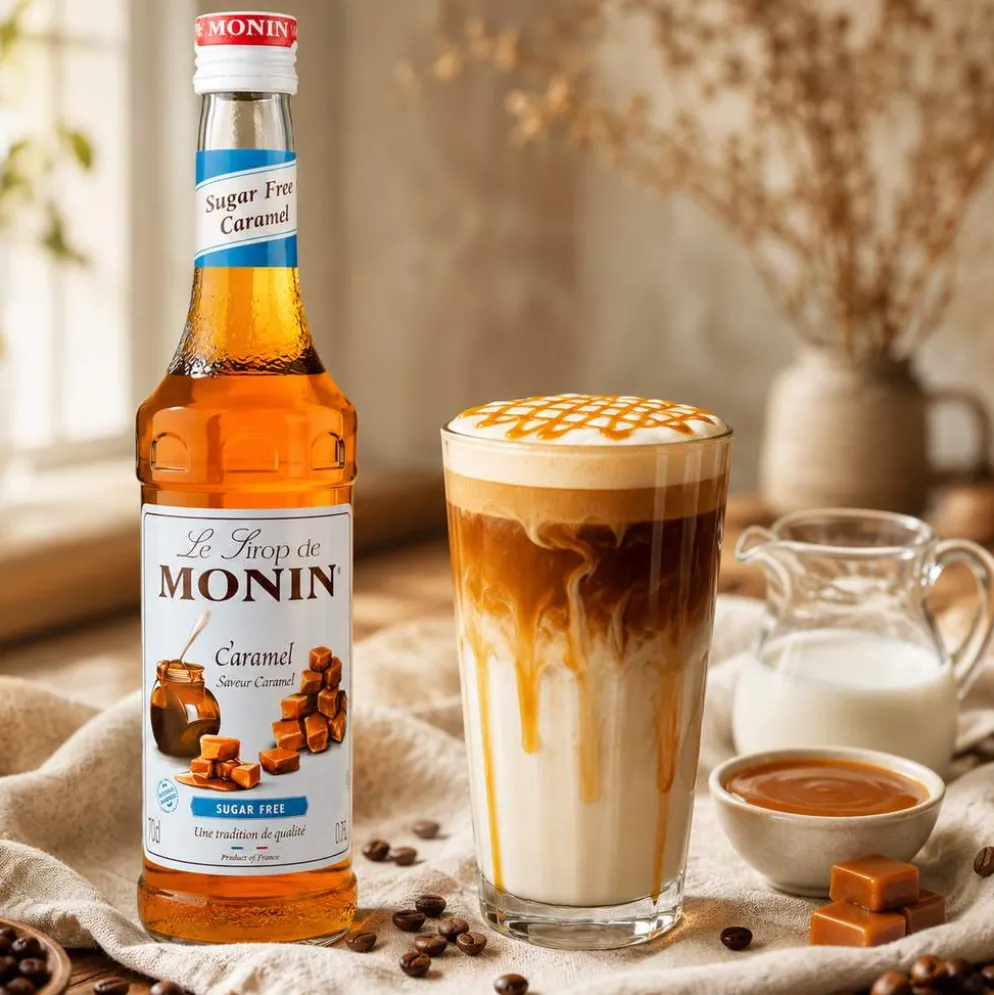 Syrop do Kawy Bezcukrowy – Karmel 0,7l – Monin