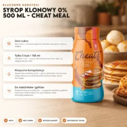 Syrop klonowy 0% 500 ml – Cheat Meal