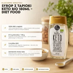 Syrop z Tapioki Keto BIO 180ml – Diet Food