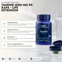 Taurine 1000 mg 90 kaps – Life Extension