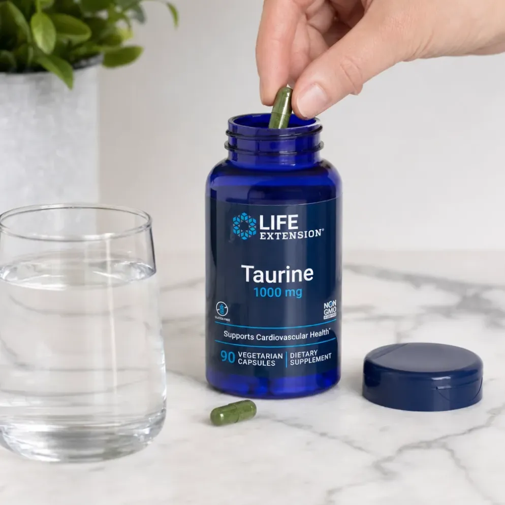 Taurine 1000 mg 90 kaps – Life Extension