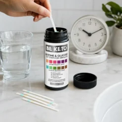 Testy Paskowe do Moczu Glukoza i Ketony 100 szt. – BeKeto