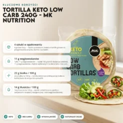 Tortilla Keto Low Carb 240g – MK Nutrition