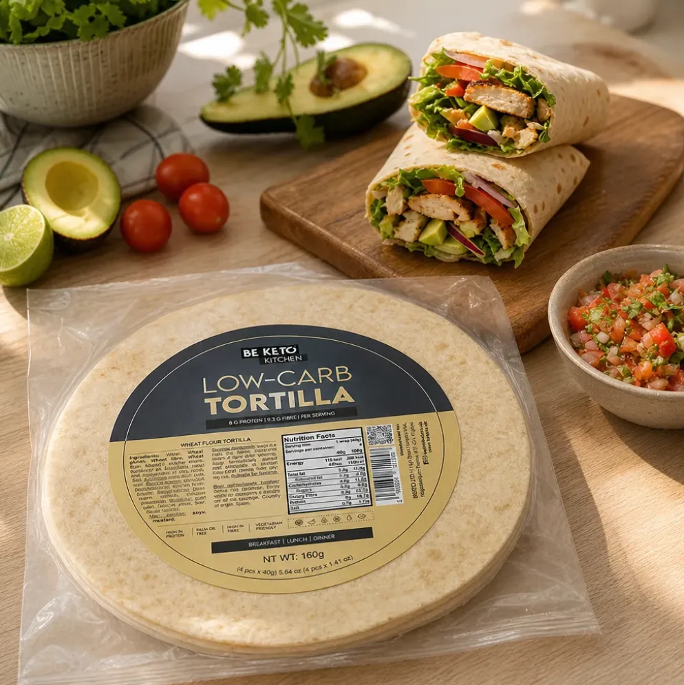 Tortilla Keto (4x40g) 160g – BeKeto