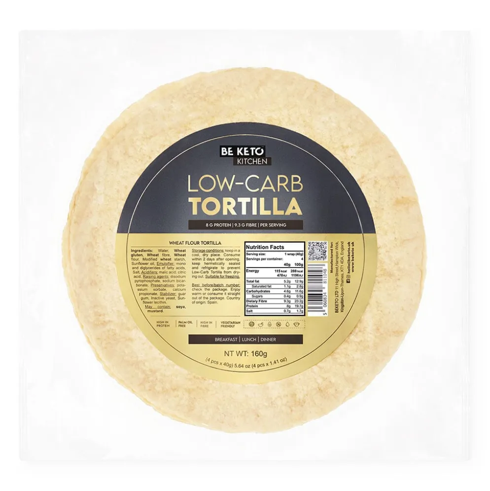 Tortilla Keto (4x40g) 160g – BeKeto