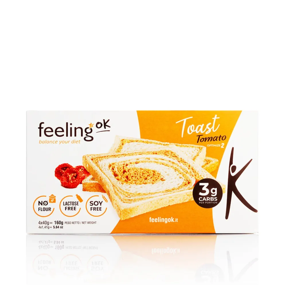 Tosty Niskowęglowodanowe Pomidorowe 160g – FeelingOK