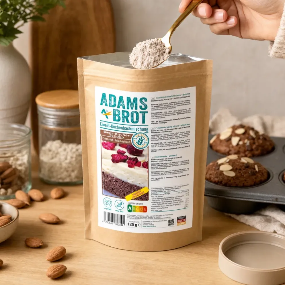 Uniwersalna mieszanka keto do ciast 125g – Adam’s Brot