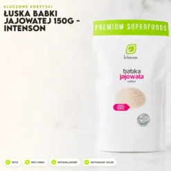 Łuska babki jajowatej 150g – Intenson