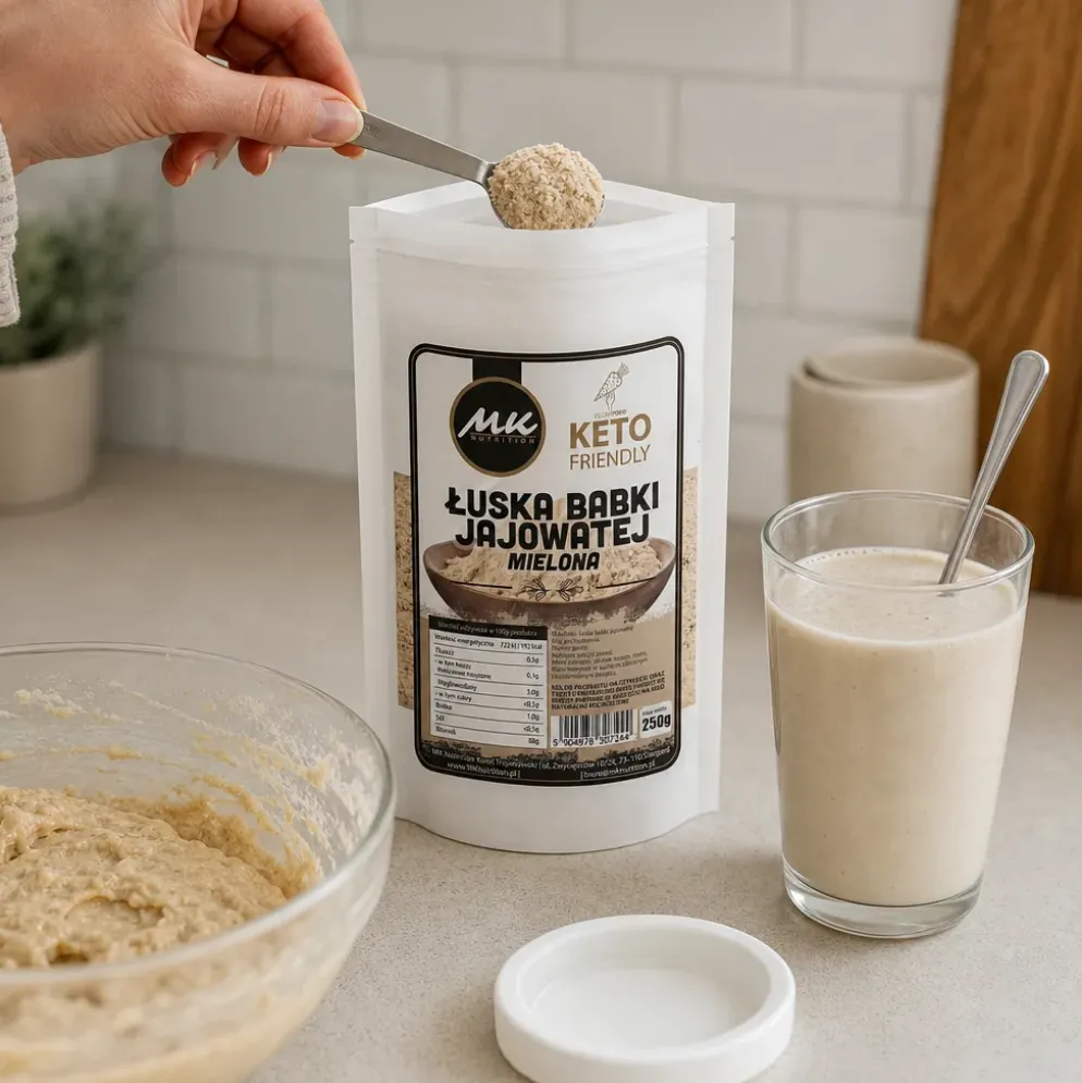 Łuska babki jajowatej 250g – MK Nutrition