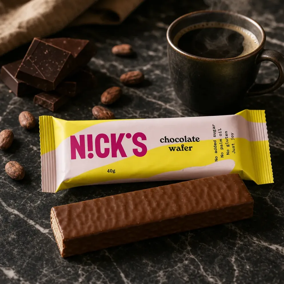 Wafelek Czekoladowy 35g – Nick’s